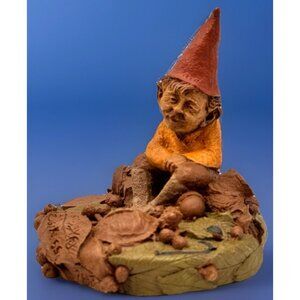 Tom Clark Gnome FREDDY Figurine #55 Turtle Fisherman Fred Astaire w/COA 1983 Vtg